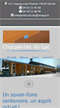 Mobile Screenshot of charpentes-annecy.com